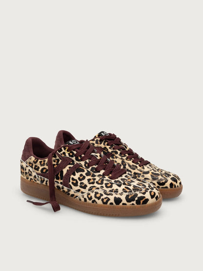Trace 5003 Sneaker - Animal/Burgundy