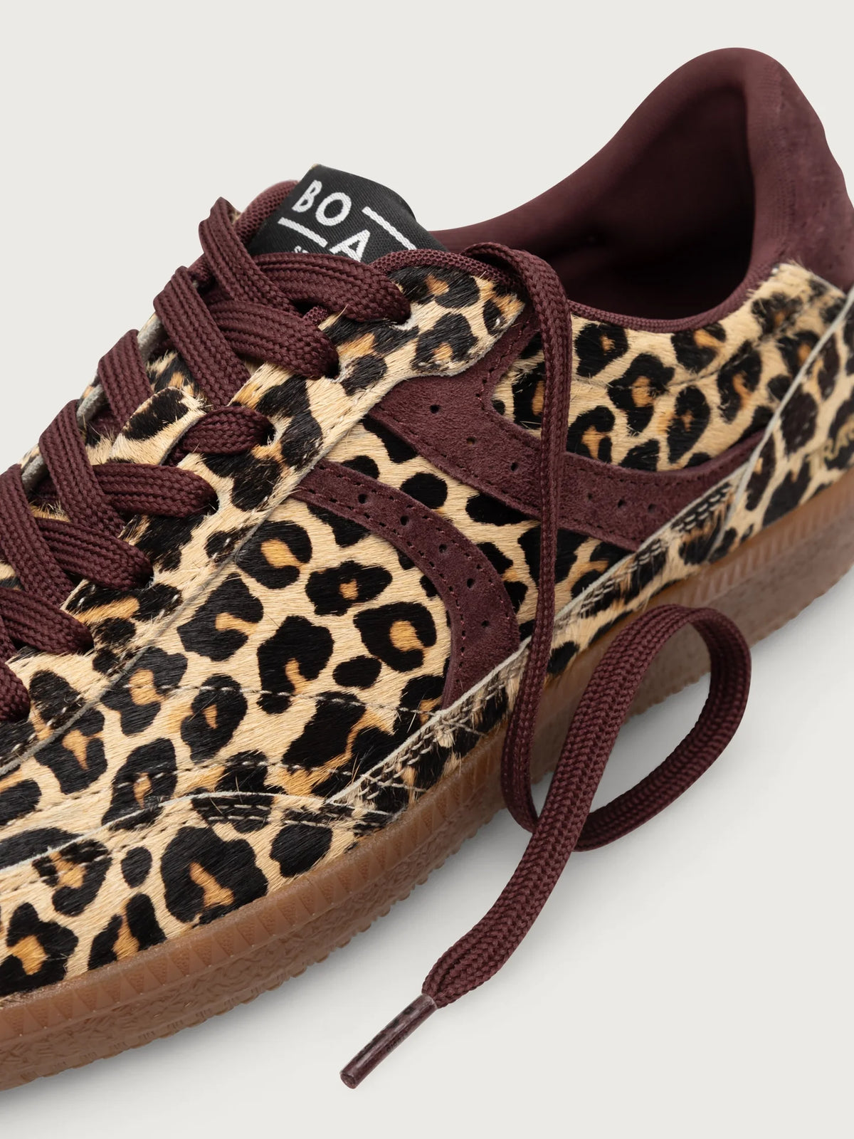 Trace 5003 Sneaker - Animal/Burgundy