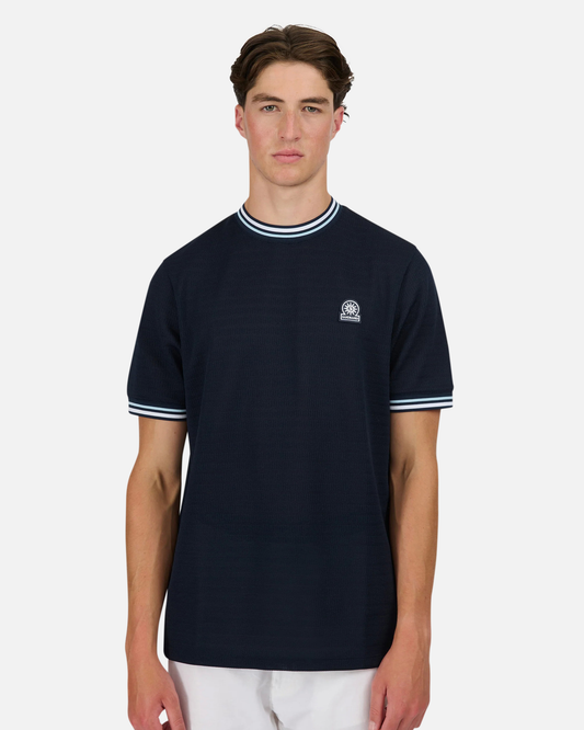 Textured Jacquard T-Shirt
