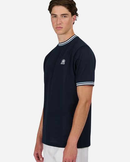Textured Jacquard T-Shirt