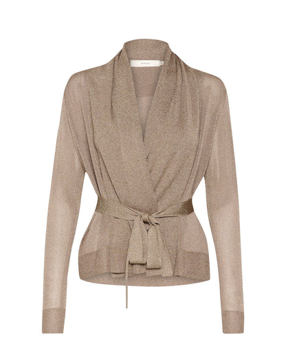 Thani Short Glitter Cardigan