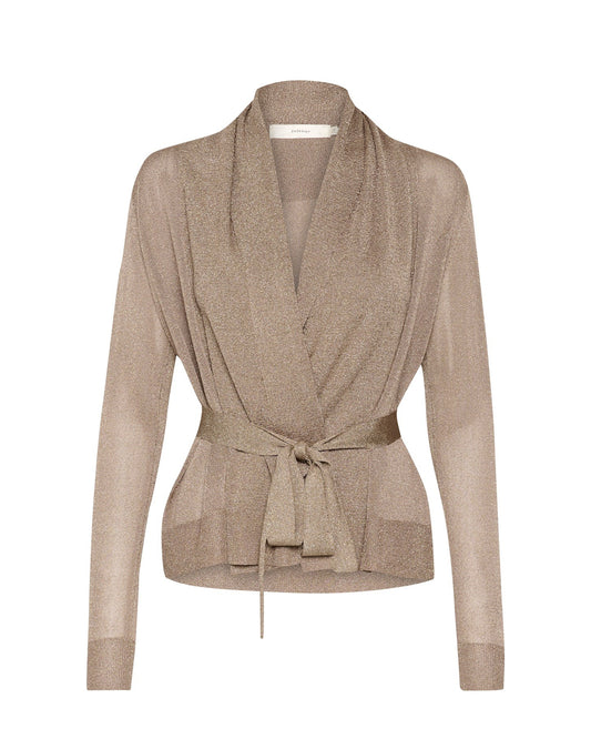 Thani Short Glitter Cardigan