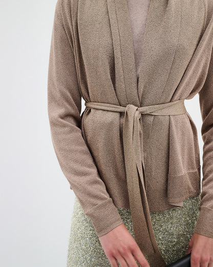 Thani Short Glitter Cardigan