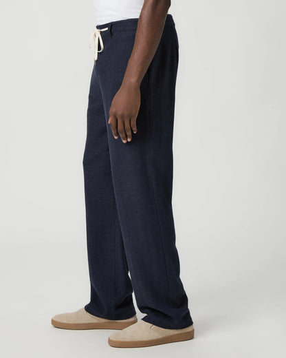 Tiano Linen Pant - Navy