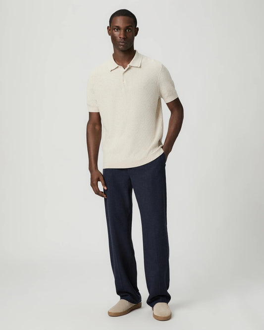 Tiano Linen Pant - Navy