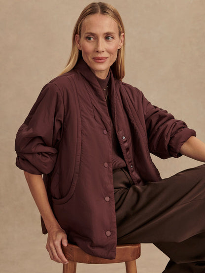 Tilley Light Padded Jacket - Decadent Chocolate