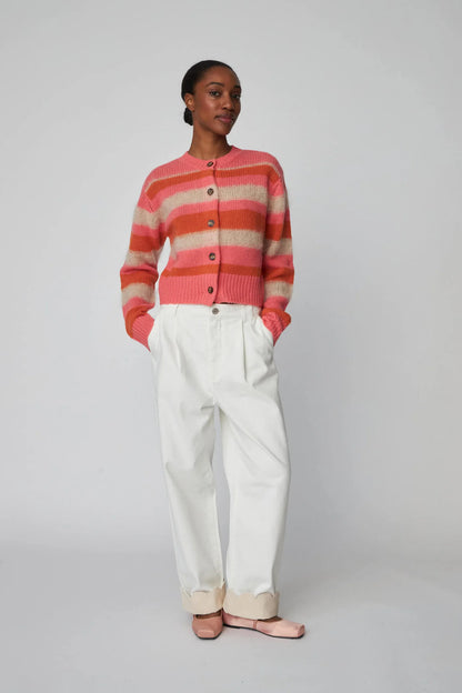 Two Toned Cotton Pants