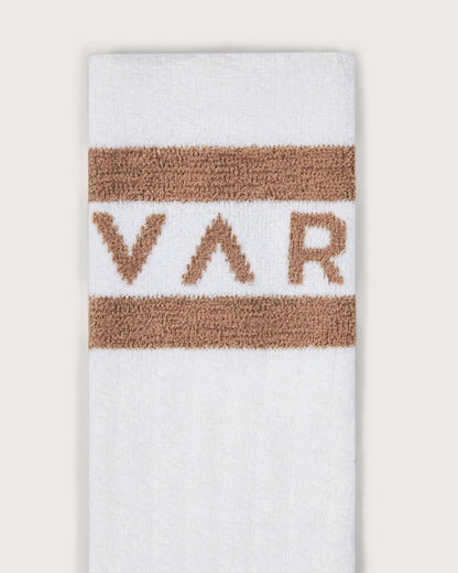 Spencer Sock – Egret/ Golden Bronze