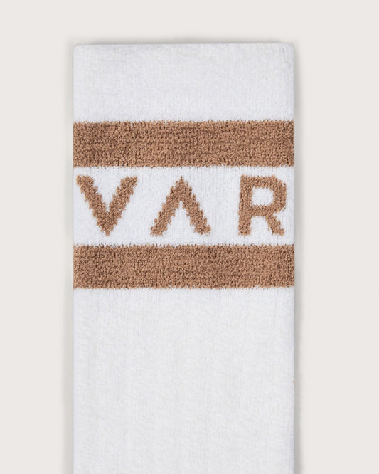 Spencer Sock – Egret/ Golden Bronze