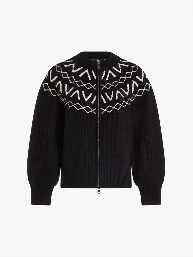 Alys Fairisle Knit Jacket