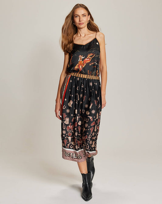 Vanessa Rodeo Midi Skirt