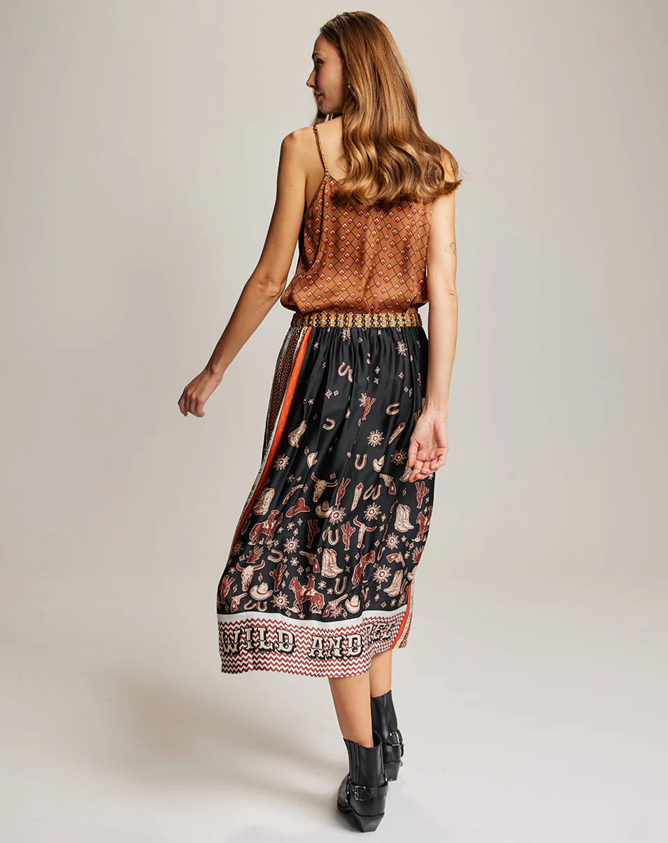 Vanessa Rodeo Midi Skirt