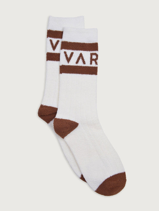 Spencer Sock – Egret/Tortoise Shell