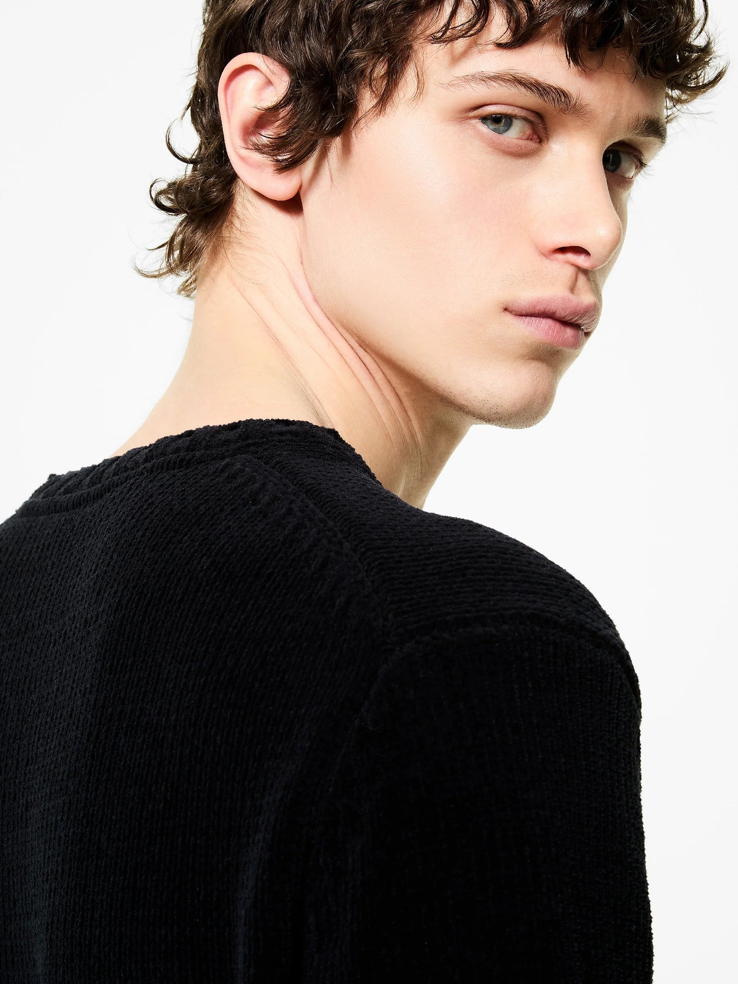 Chenille Crew Sweater