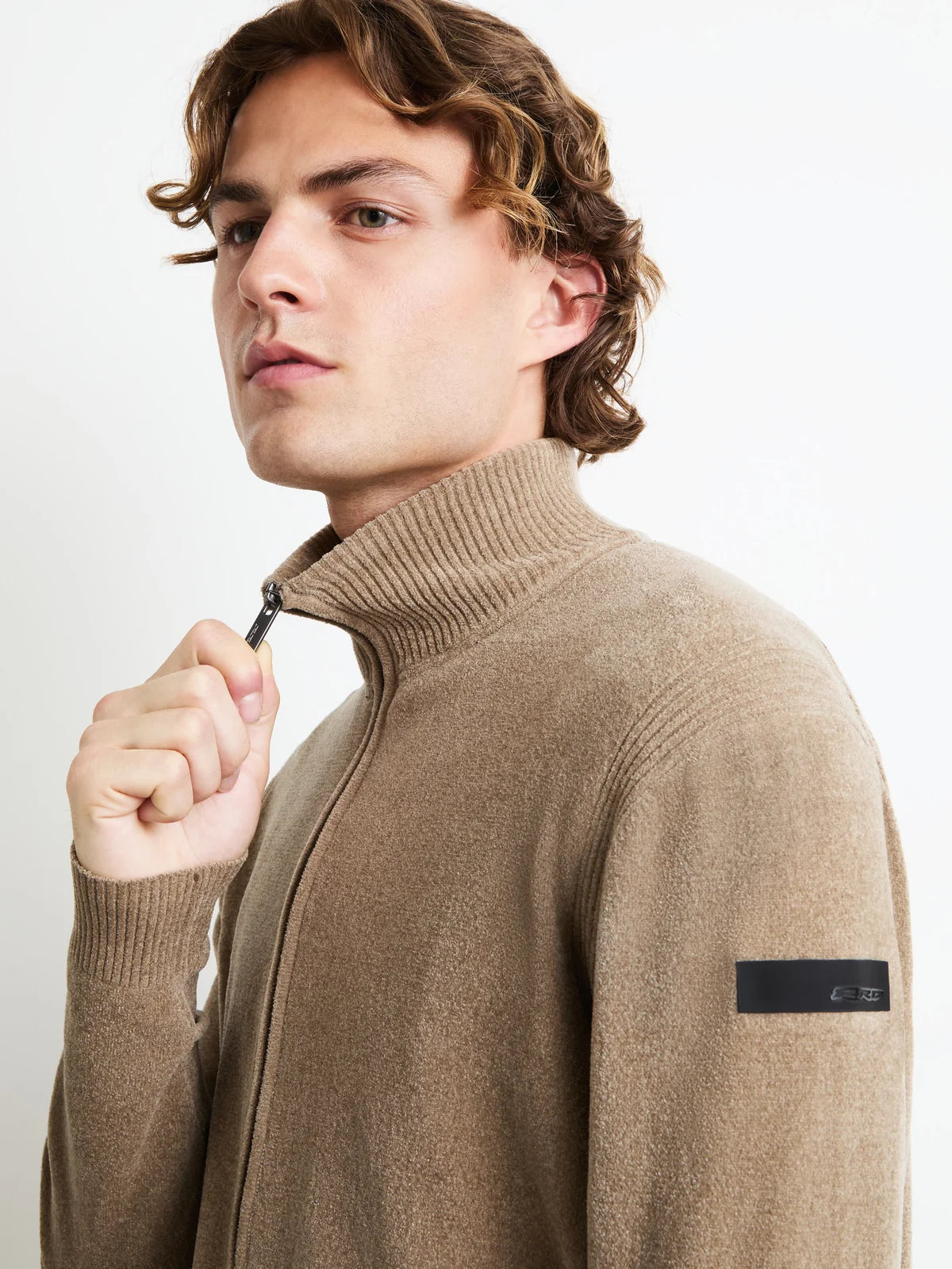 Velvet Full Zip Knit