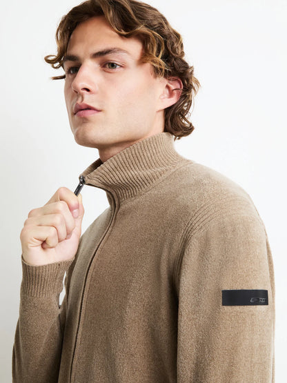 Velvet Full Zip Knit