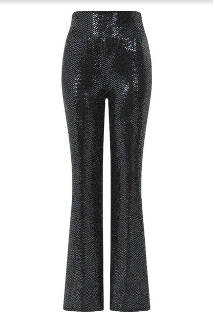 Nova Sequin Flare Pant