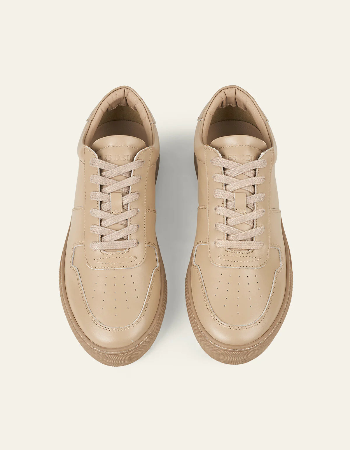Wesley Leather Sneaker Sand