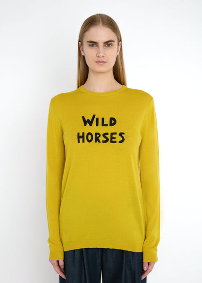 Wild Horses Jumper Yellow