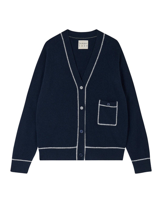 Cashmere Pocket Cardigan