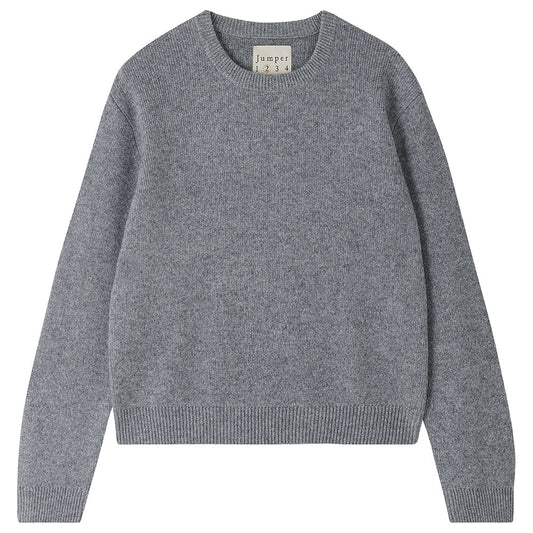 Cashmere Contrast Lurex Ribbed