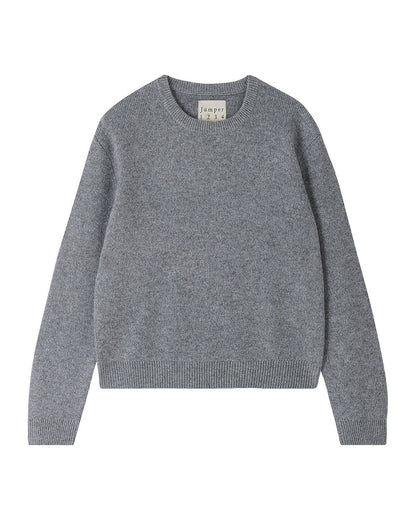 Cashmere Contrast Lurex Ribbed