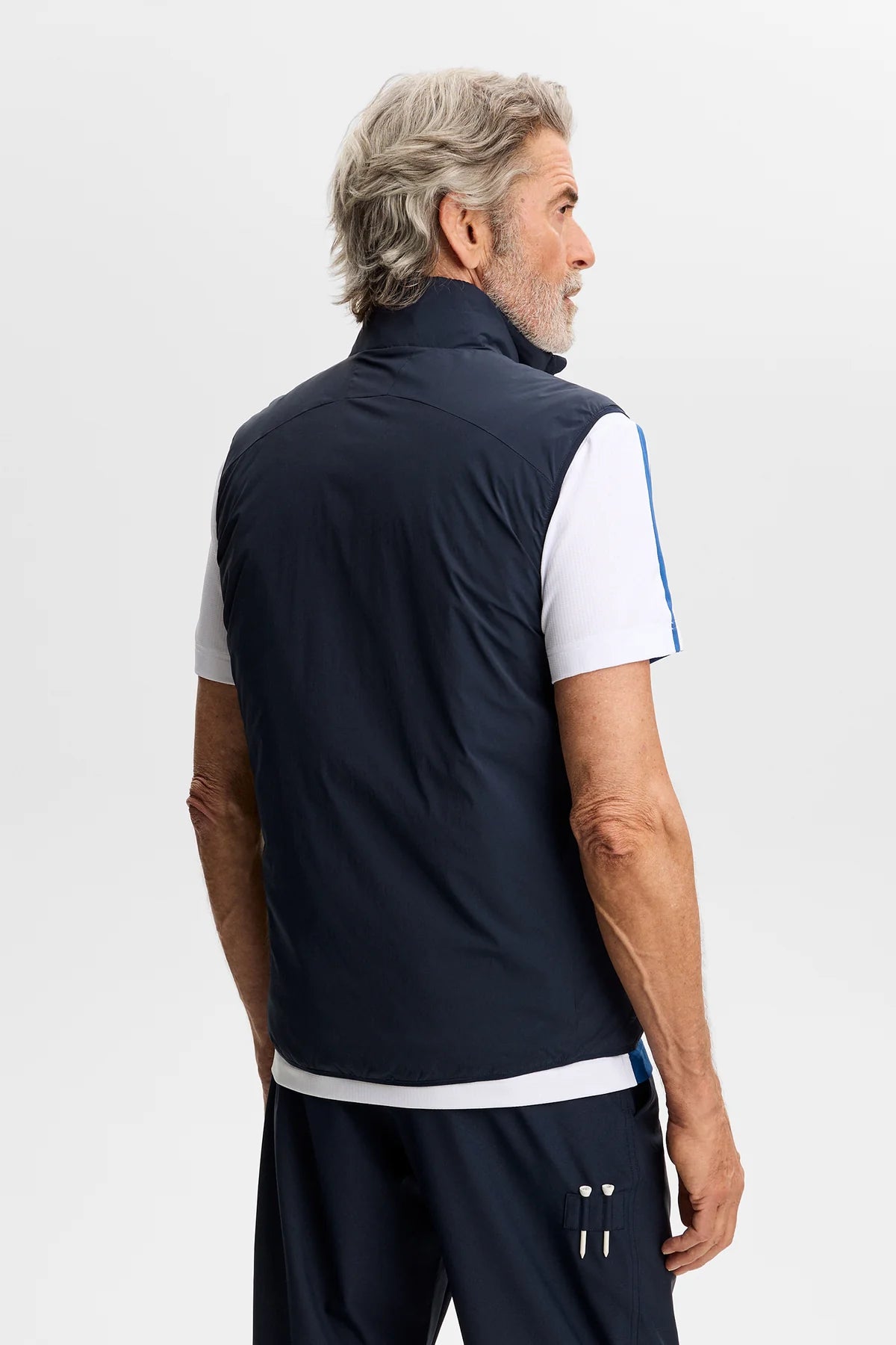 Clint Padded Vest Navy
