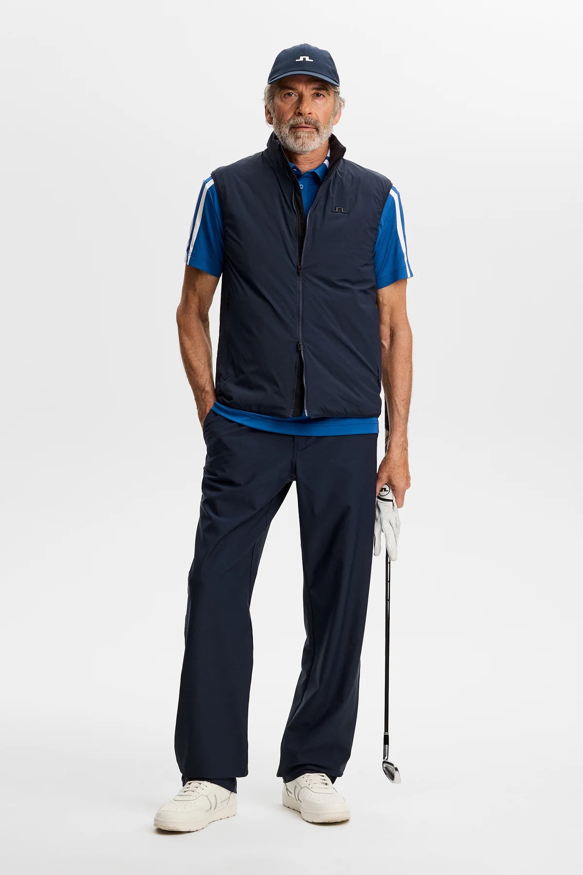 Clint Padded Vest Navy