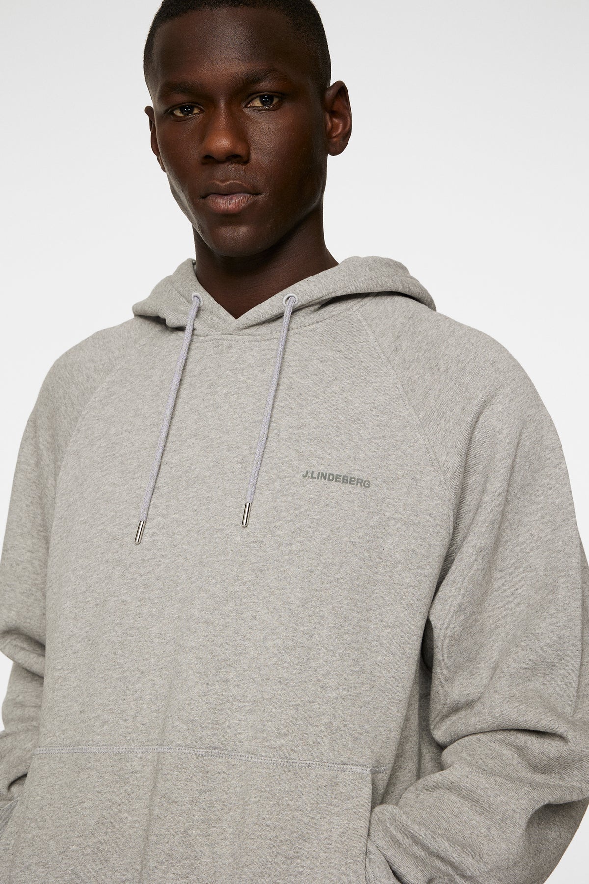 Callan Hoodie Light Grey Melange