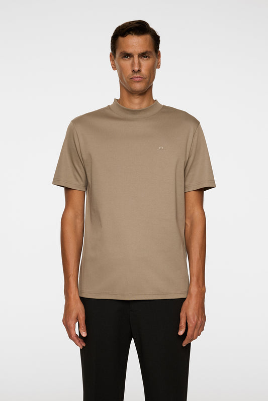 Ace Brindle Mock Neck T-Shirt-J Lindeberg-Lewis Yates