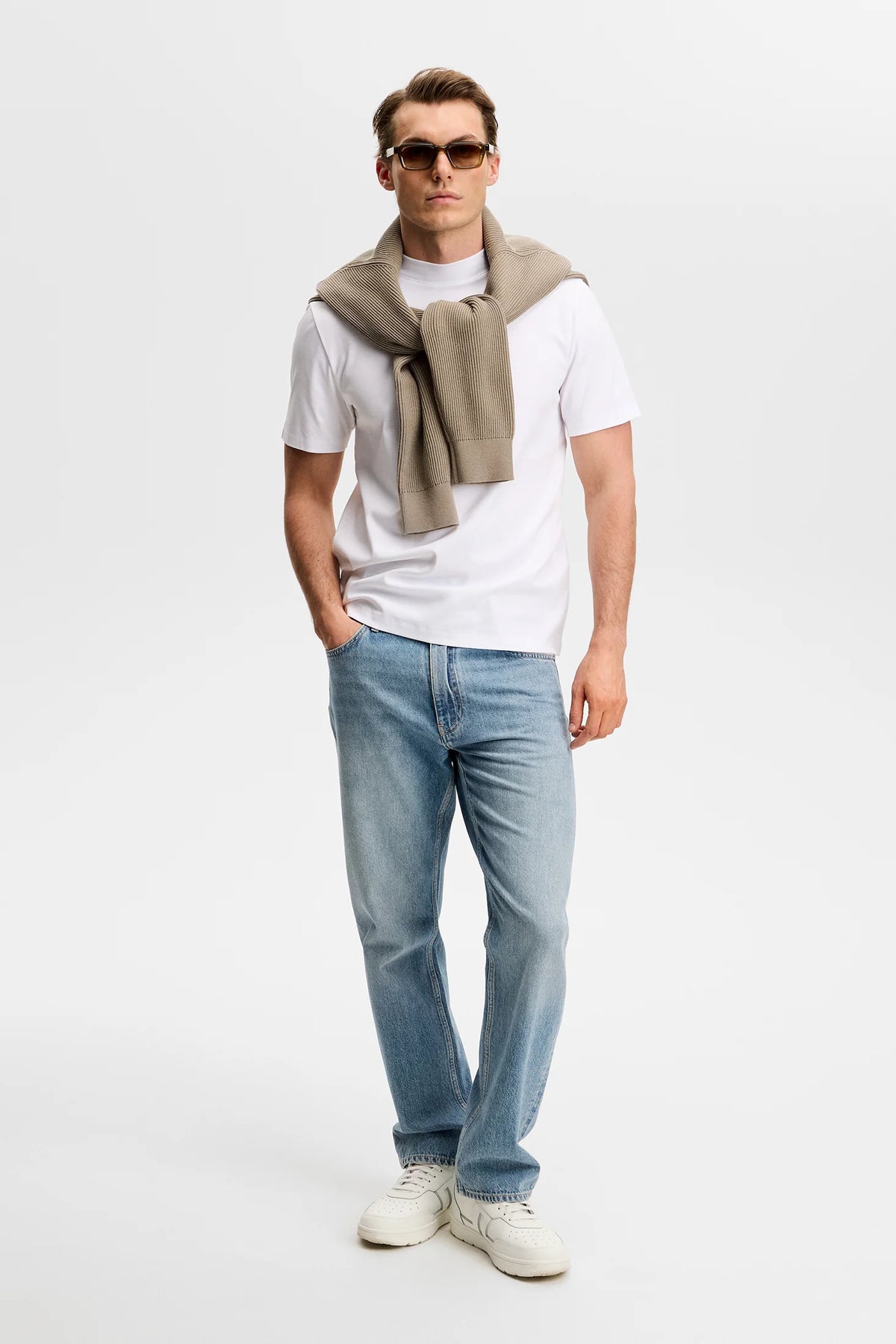 Ace Mock Neck T-Shirt-J Lindeberg-Lewis Yates
