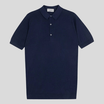 Adrian French Navy Cotton Polo