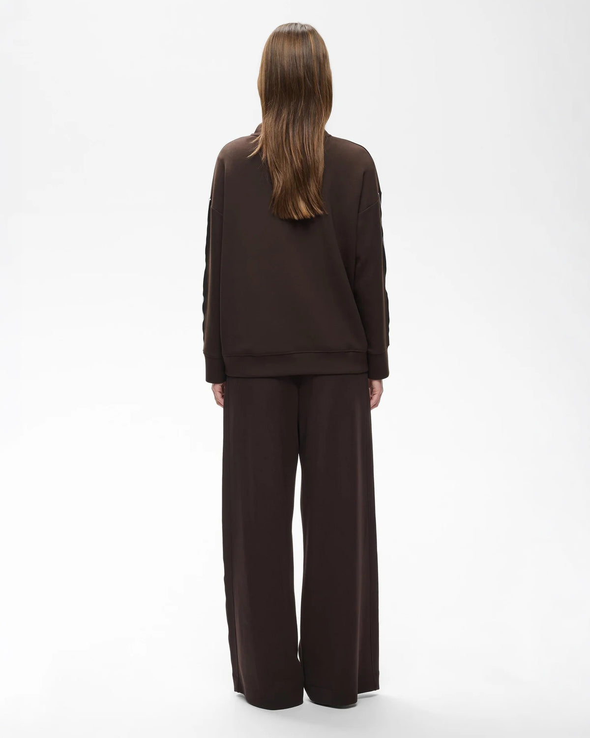 Aggie Vincent Pant Chocolate Brown-InWear-Lewis Yates