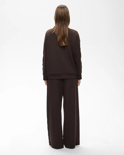 Aggie Vincent Pant Chocolate Brown-InWear-Lewis Yates