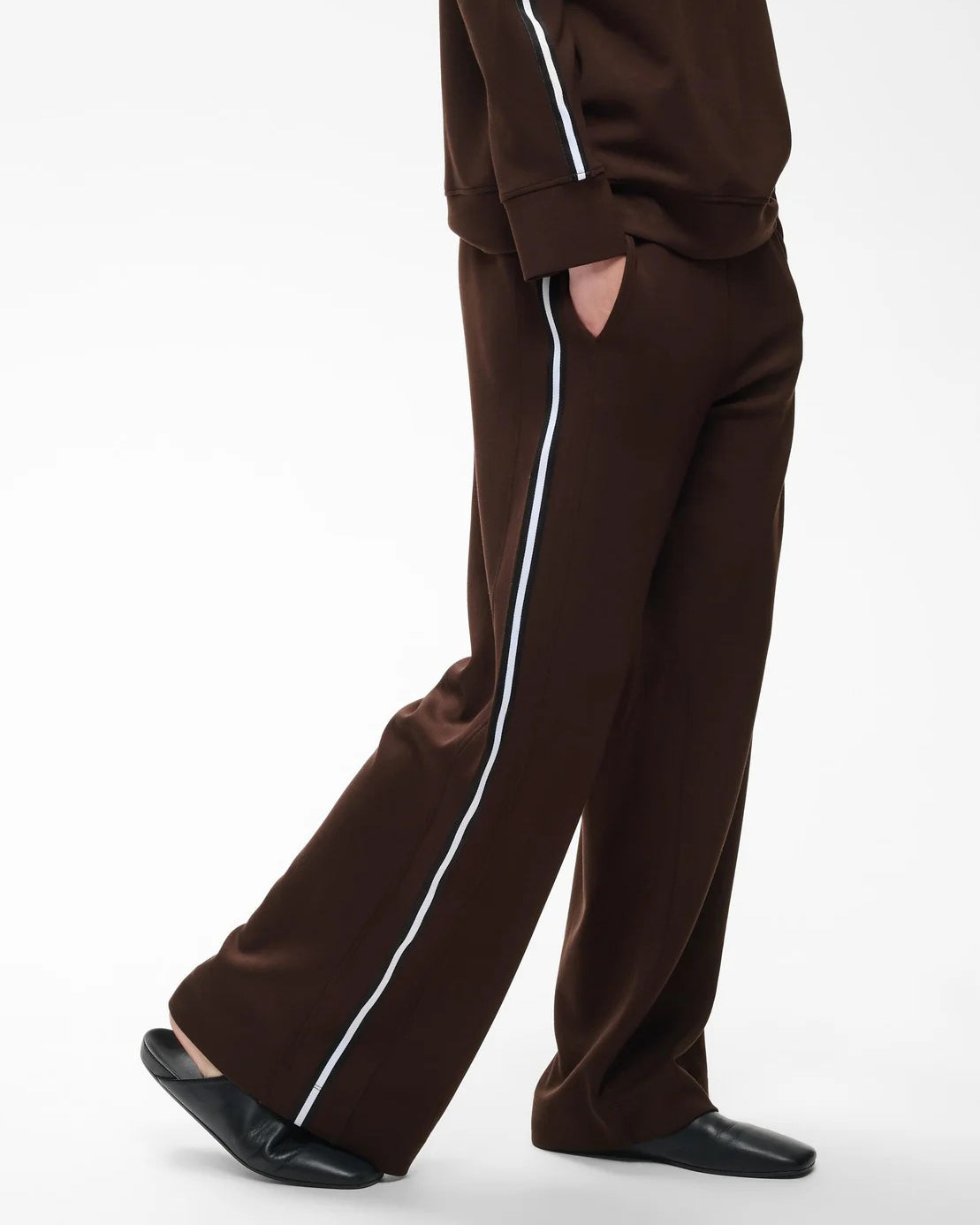 Aggie Vincent Pant Chocolate Brown-InWear-Lewis Yates