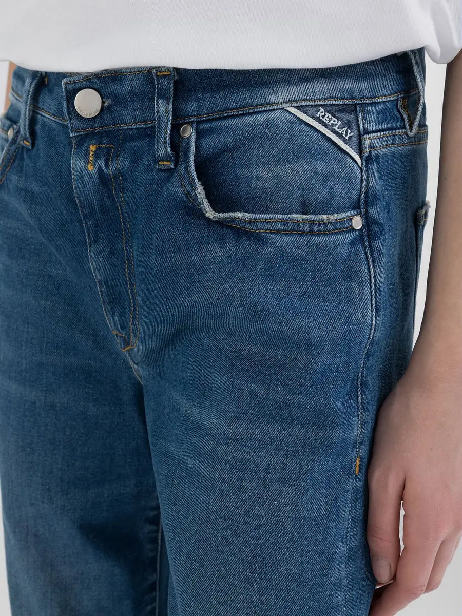 Amelye Wide Leg Jeans-Replay-Lewis Yates