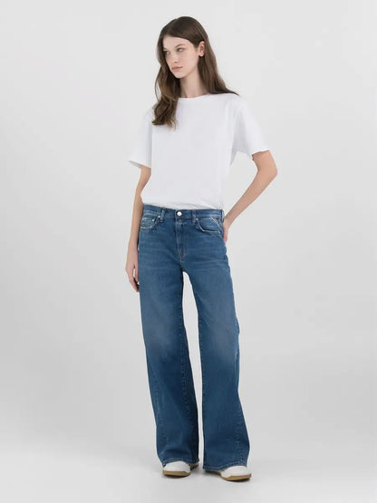 Amelye Wide Leg Jeans-Replay-Lewis Yates
