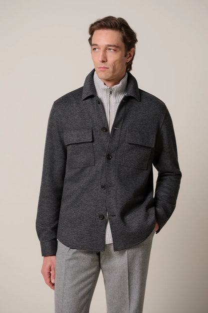 Anthra Knitted Overshirt