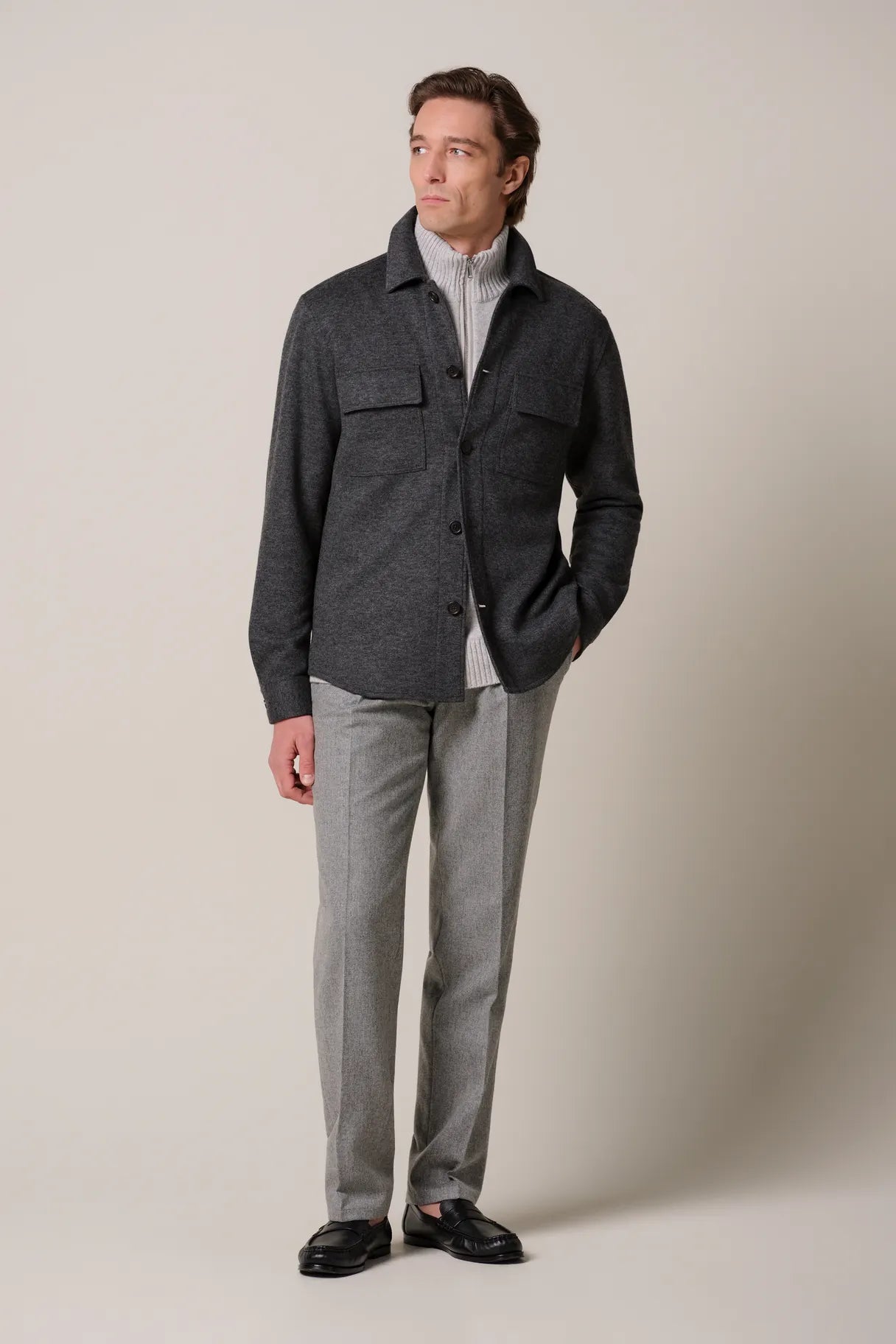 Anthra Knitted Overshirt