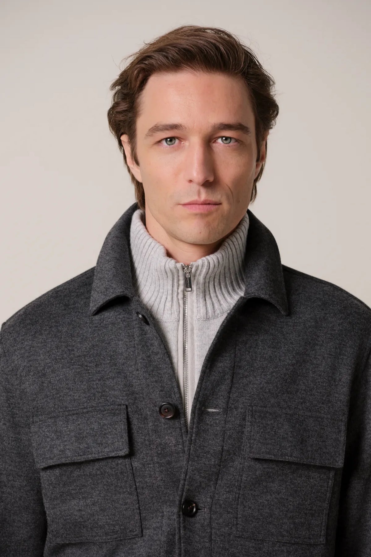 Anthra Knitted Overshirt