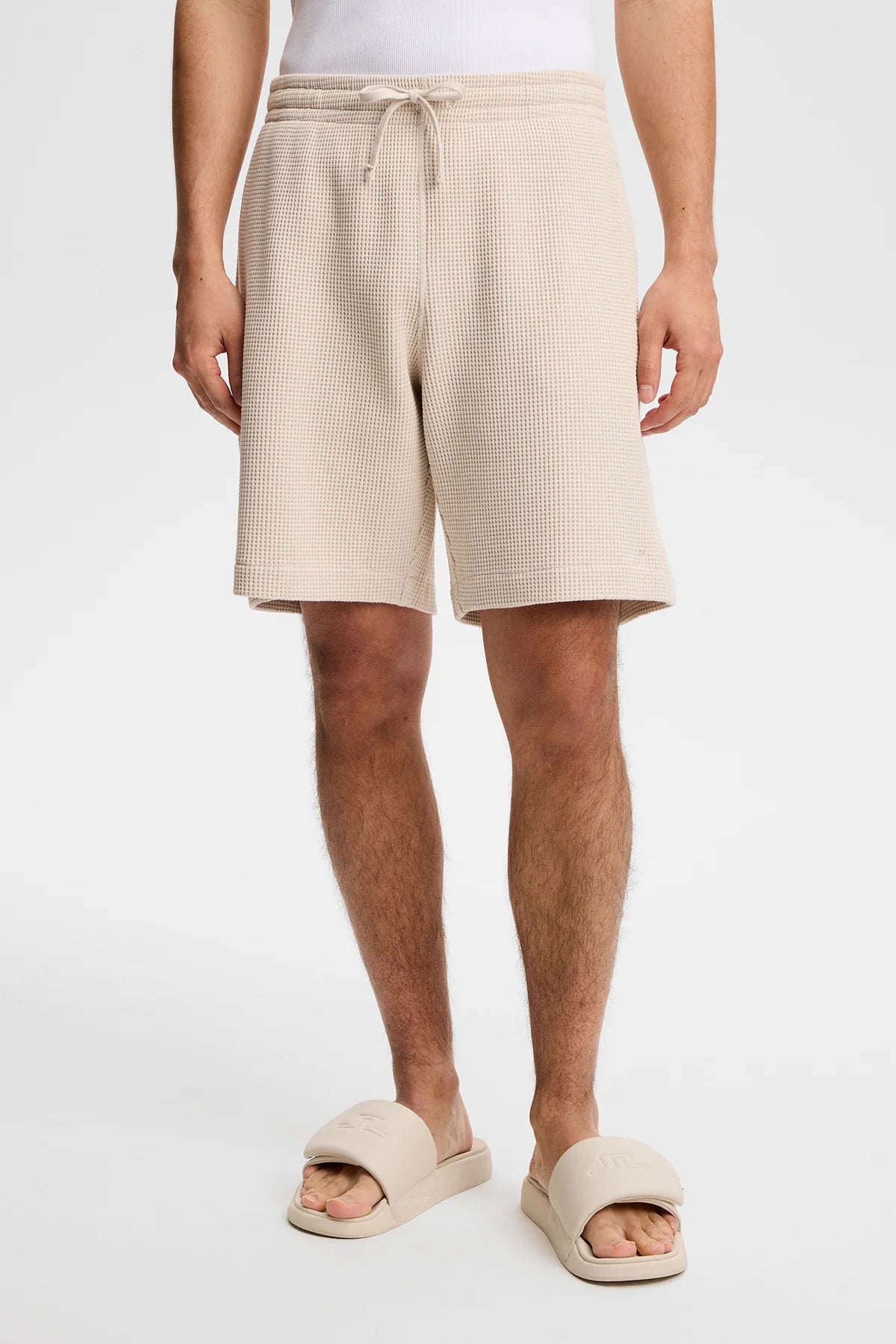 Simon Waffle Shorts Moonbeam