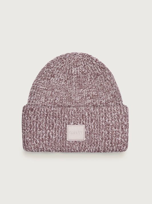 Carly Beanie - Taupe Flecked