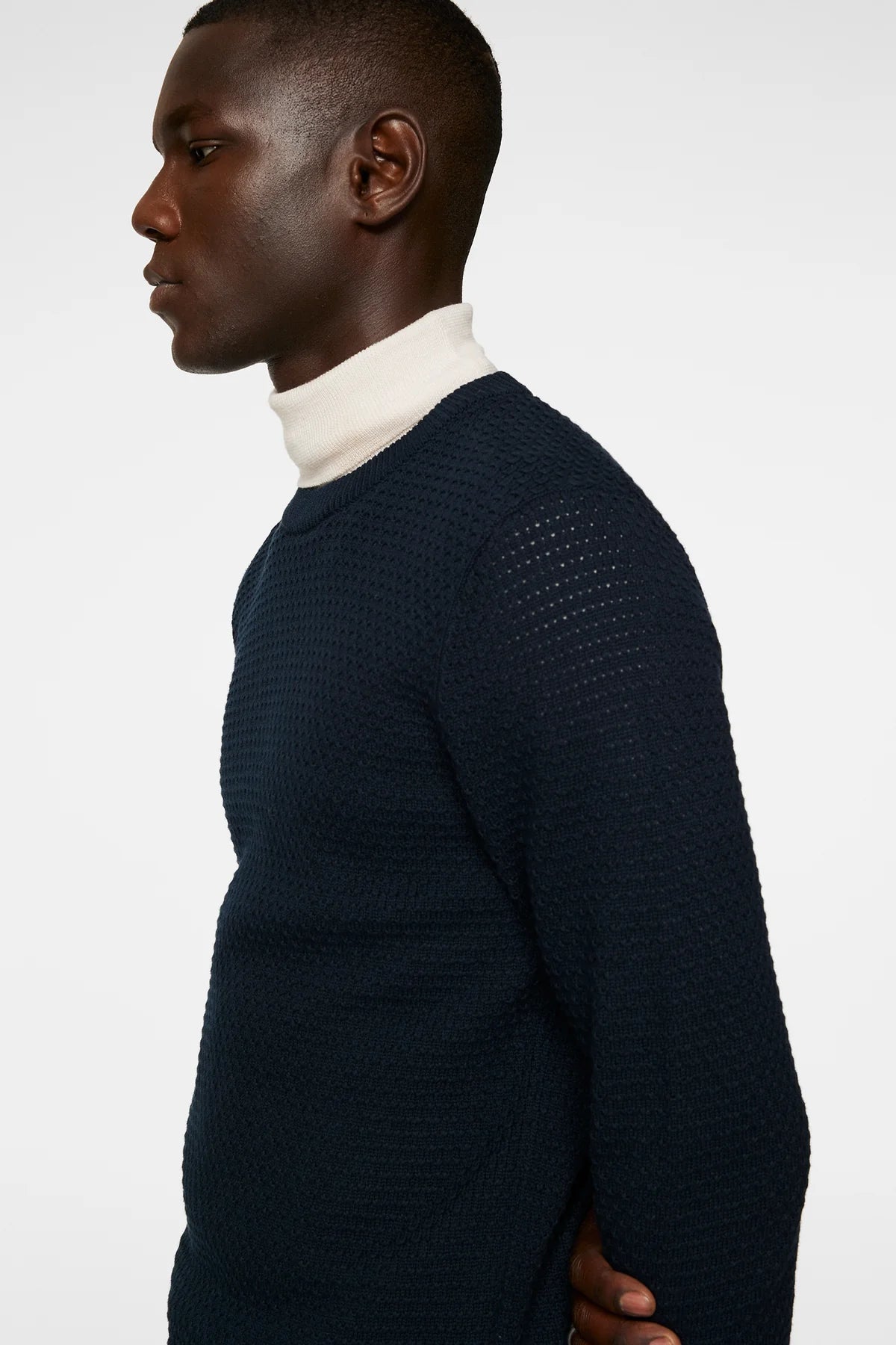 Oliver Structure Sweater Navy