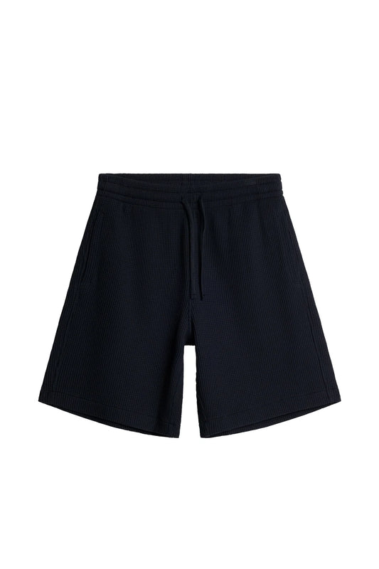 Simon Waffle Shorts Navy