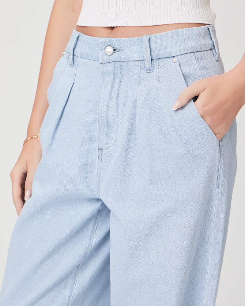 Beaumont Pleated Bella Trouser-Paige-Lewis Yates