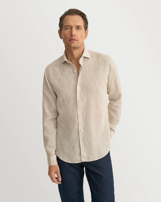 Linen Shirt Beige