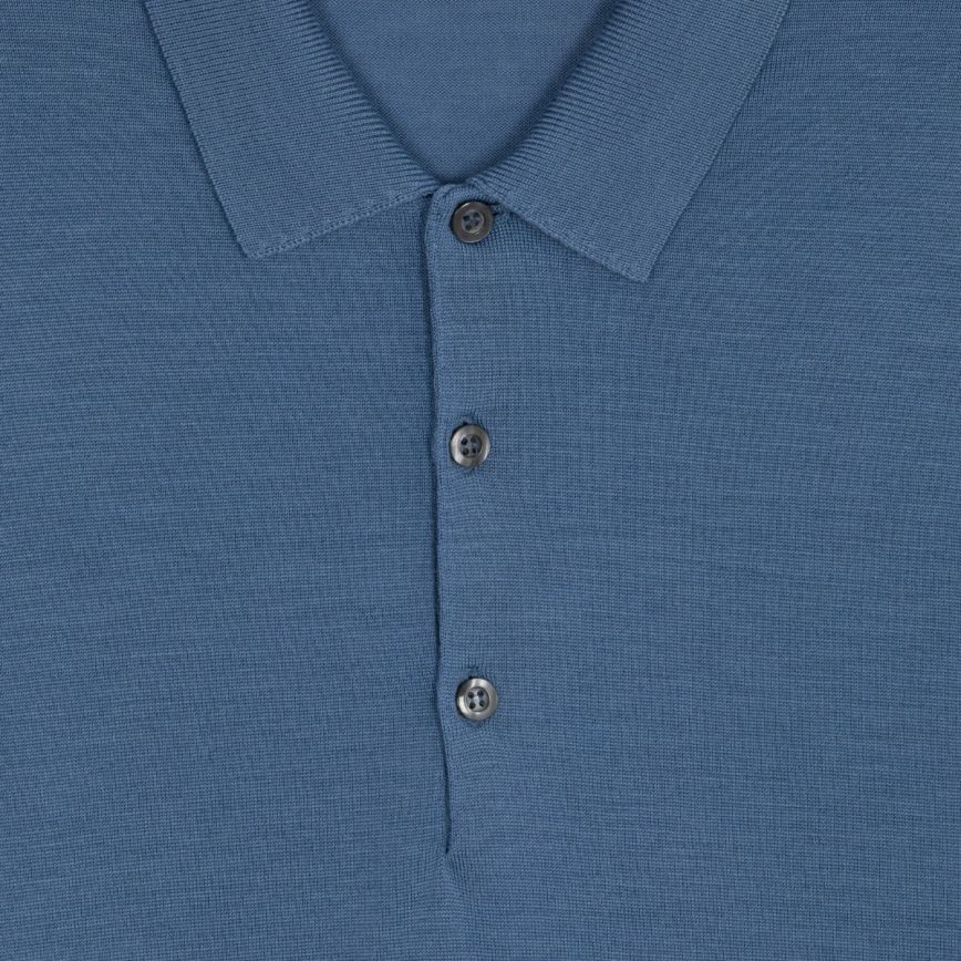 Belper LS Shirt Riviera Blue