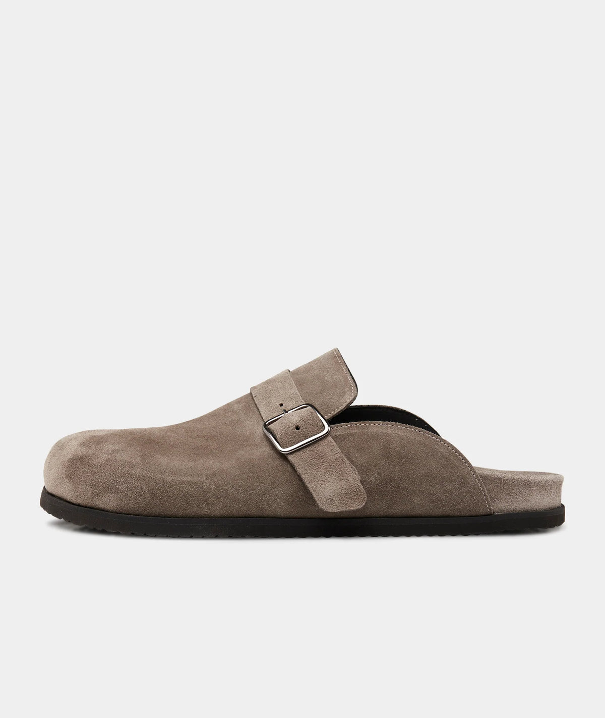 Blake Earth Suede Clog-Garment Projects-Lewis Yates