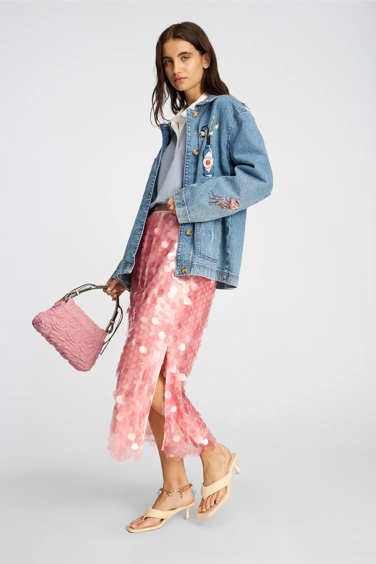 Bomi Sequin Skirt-Munthe-Lewis Yates