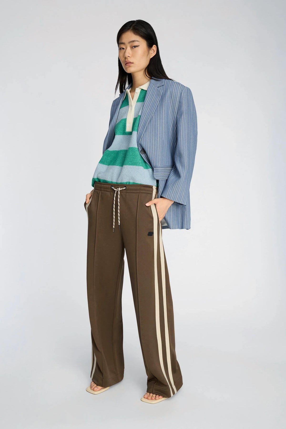 Bracha Knit - Stripe Green-Munthe-Lewis Yates